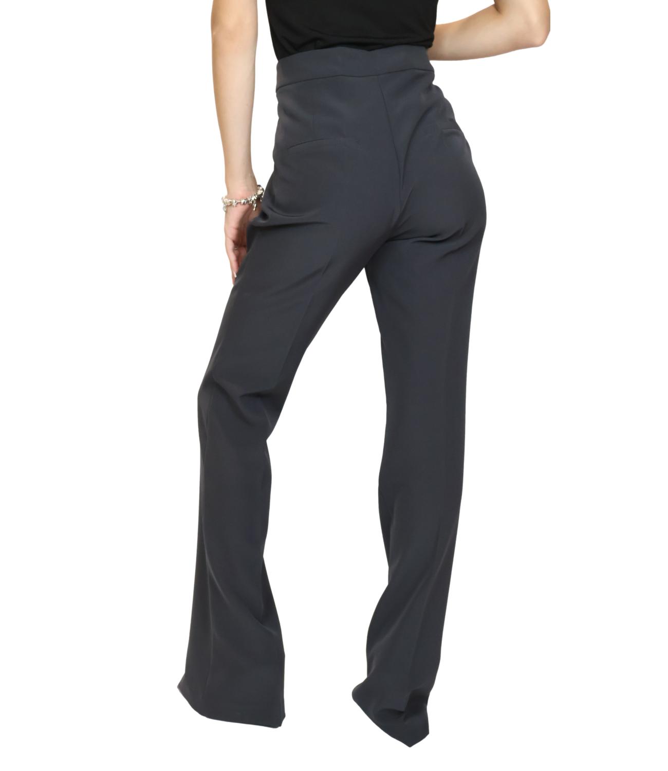 Silence Limited Pantalone AMBER FLARE Dark Grey Donna