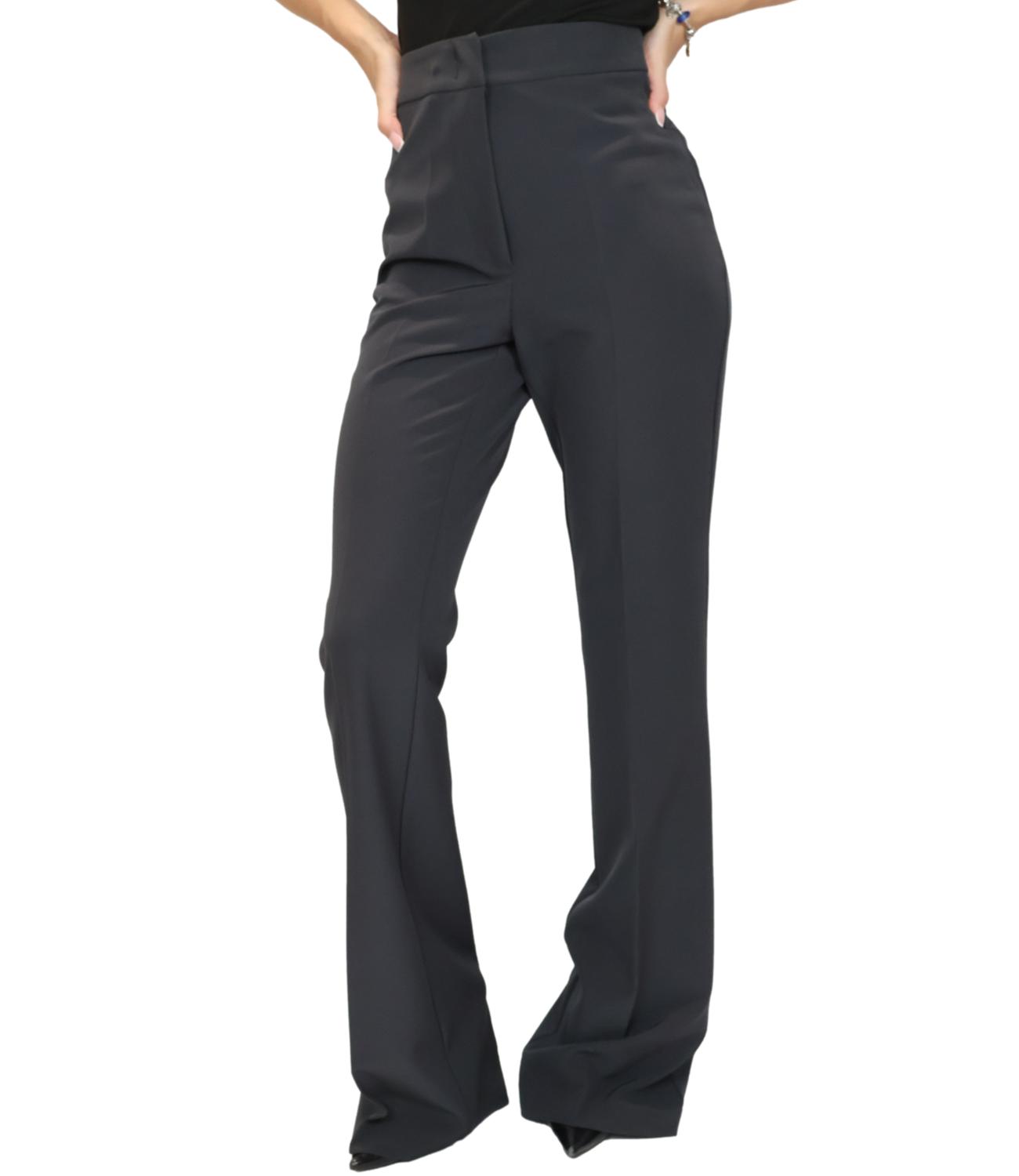 Silence Limited Pantalone AMBER FLARE Dark Grey Donna
