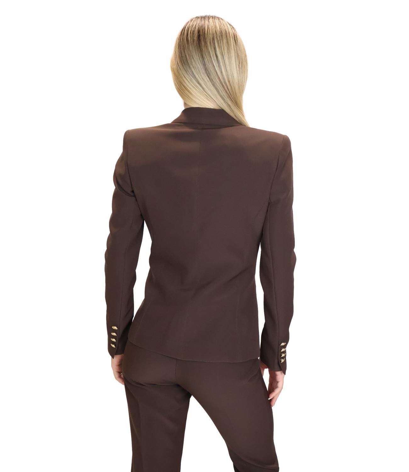 Silence Limite Giacca LIBRA AMBER Dark Brown Donna