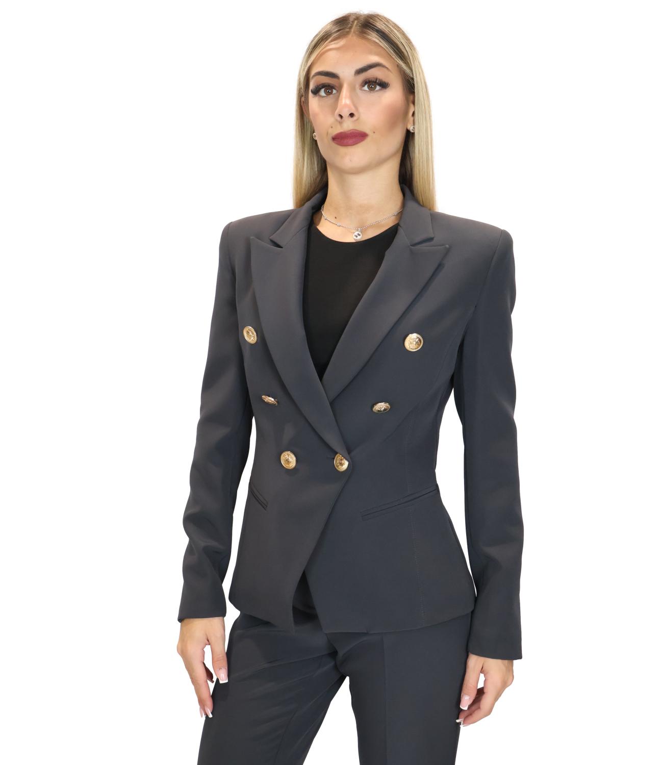 Silence Limite Giacca LIBRA AMBER Dark Grey Donna