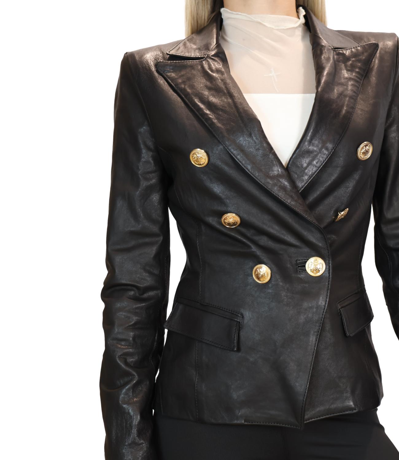 Silence Limited Giacca Pelle Var.Unica Donna