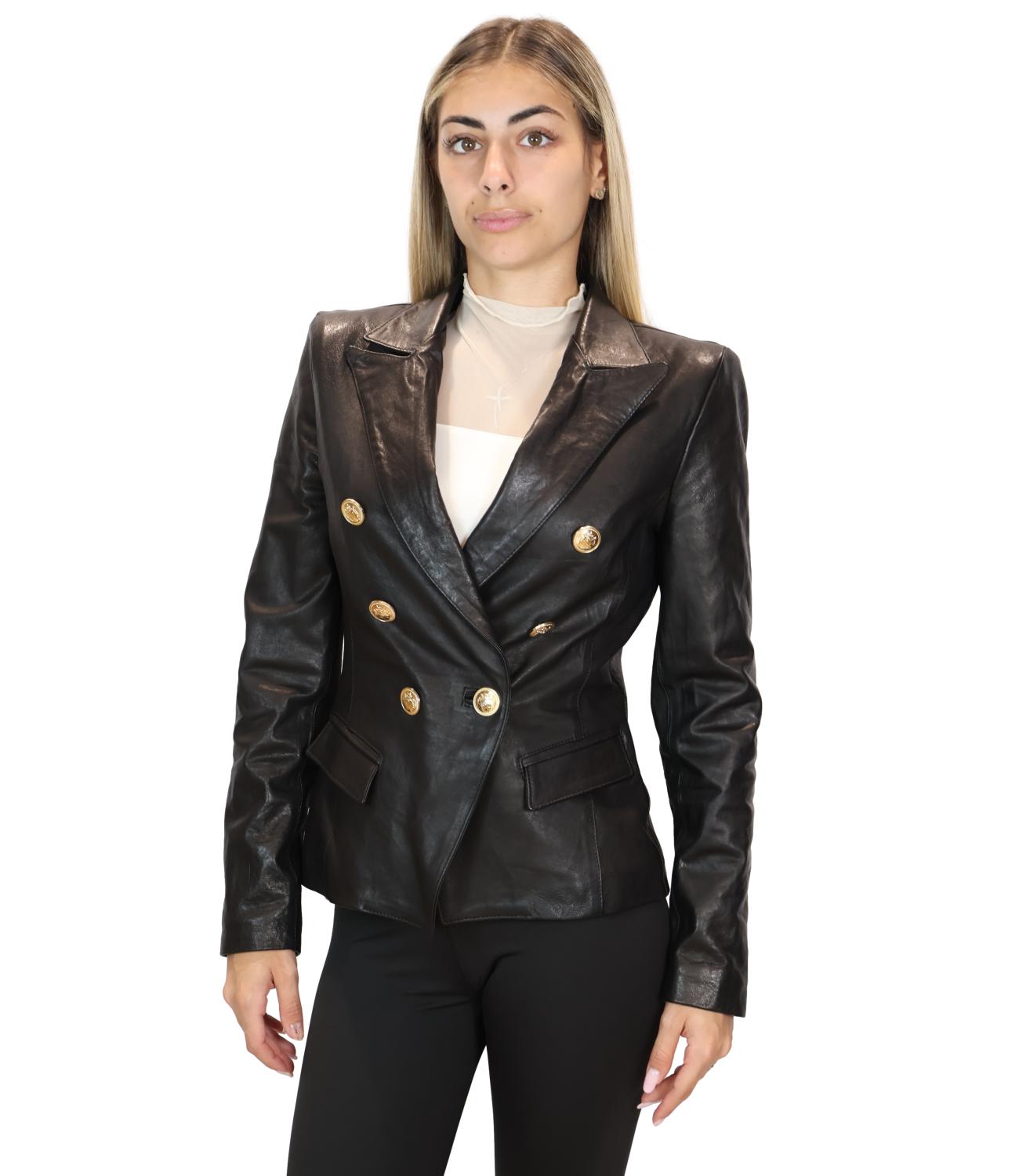 Silence Limited Giacca Pelle Var.Unica Donna