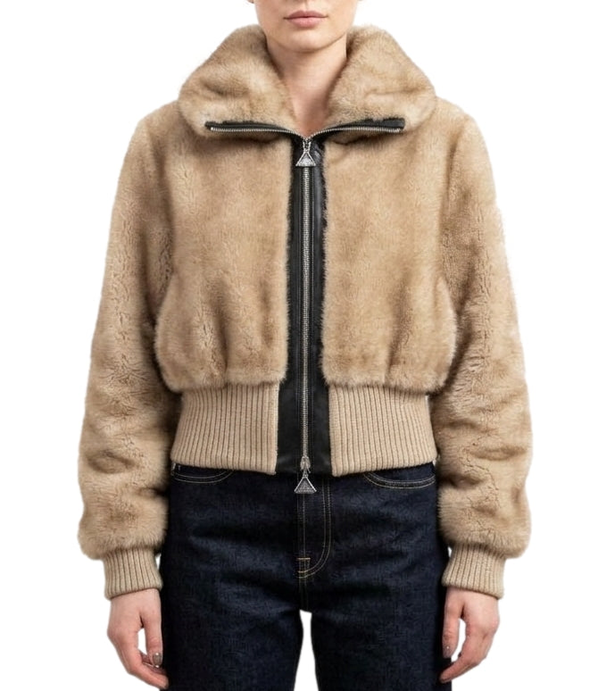 Silence Limited Giacca BAGELS Beige Donna