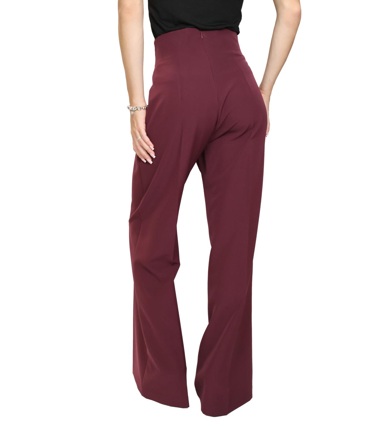 Silence Limited Pantalone DAILY LAST Bordeaux Donna