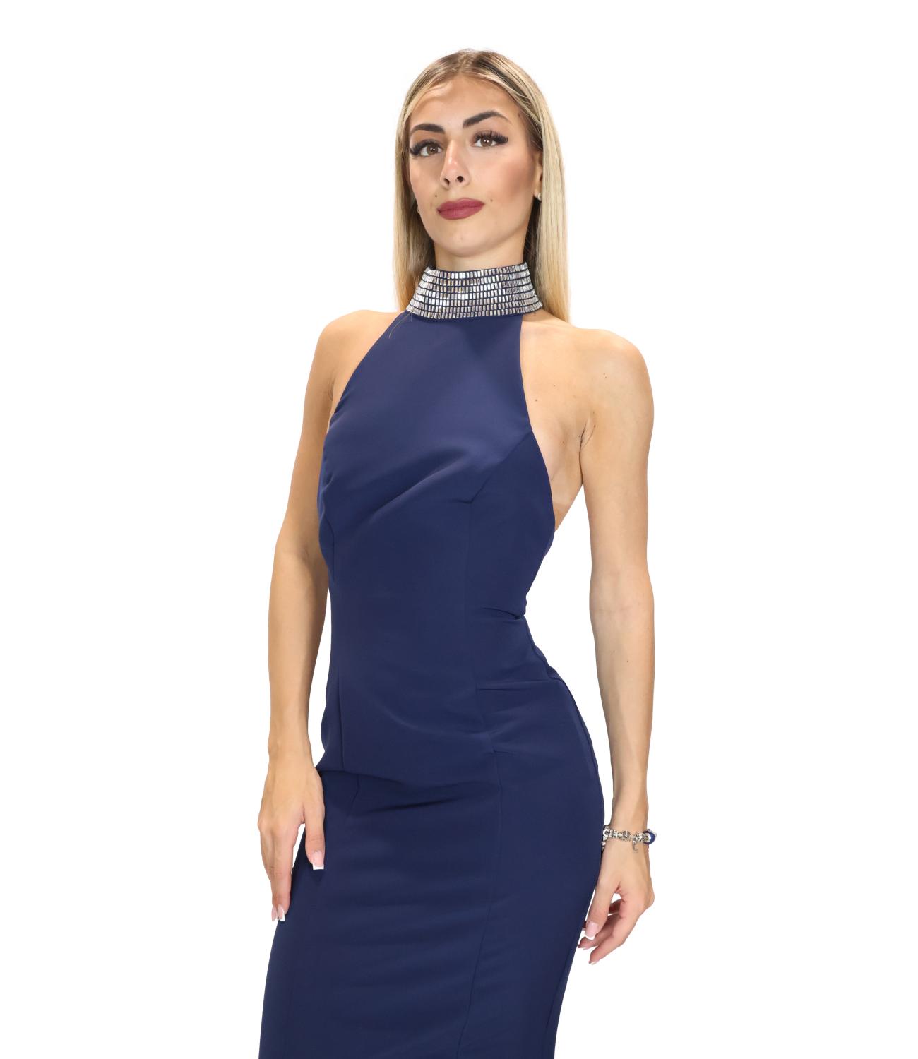 Silence Limited Abito KARAT Navy Donna