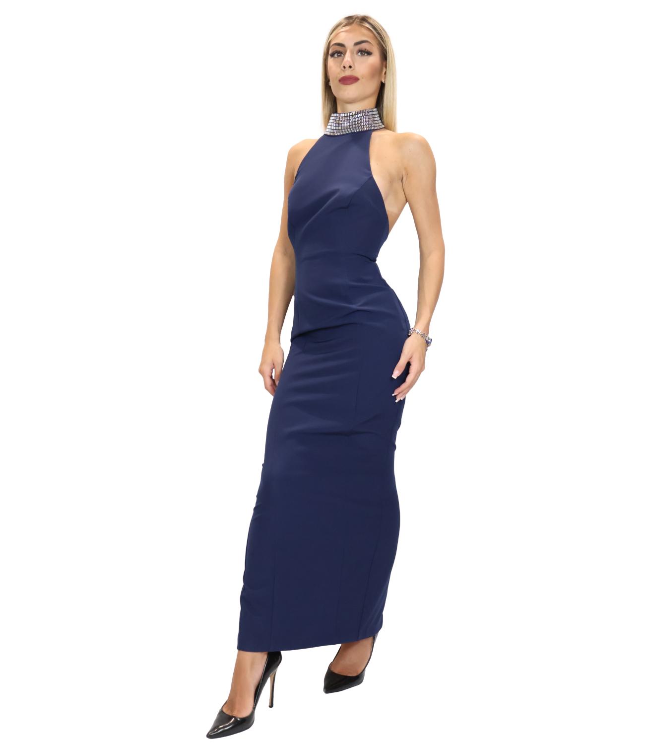 Silence Limited Abito KARAT Navy Donna