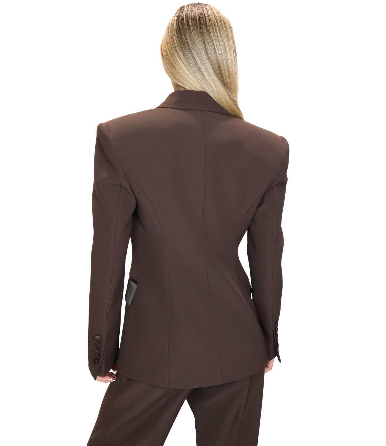 Silence Limited Giacca VIVIAN Dark Brown Donna