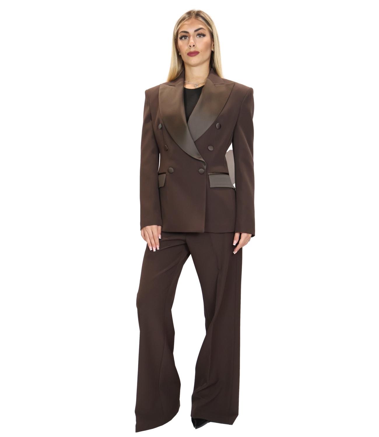 Silence Limited Giacca VIVIAN Dark Brown Donna