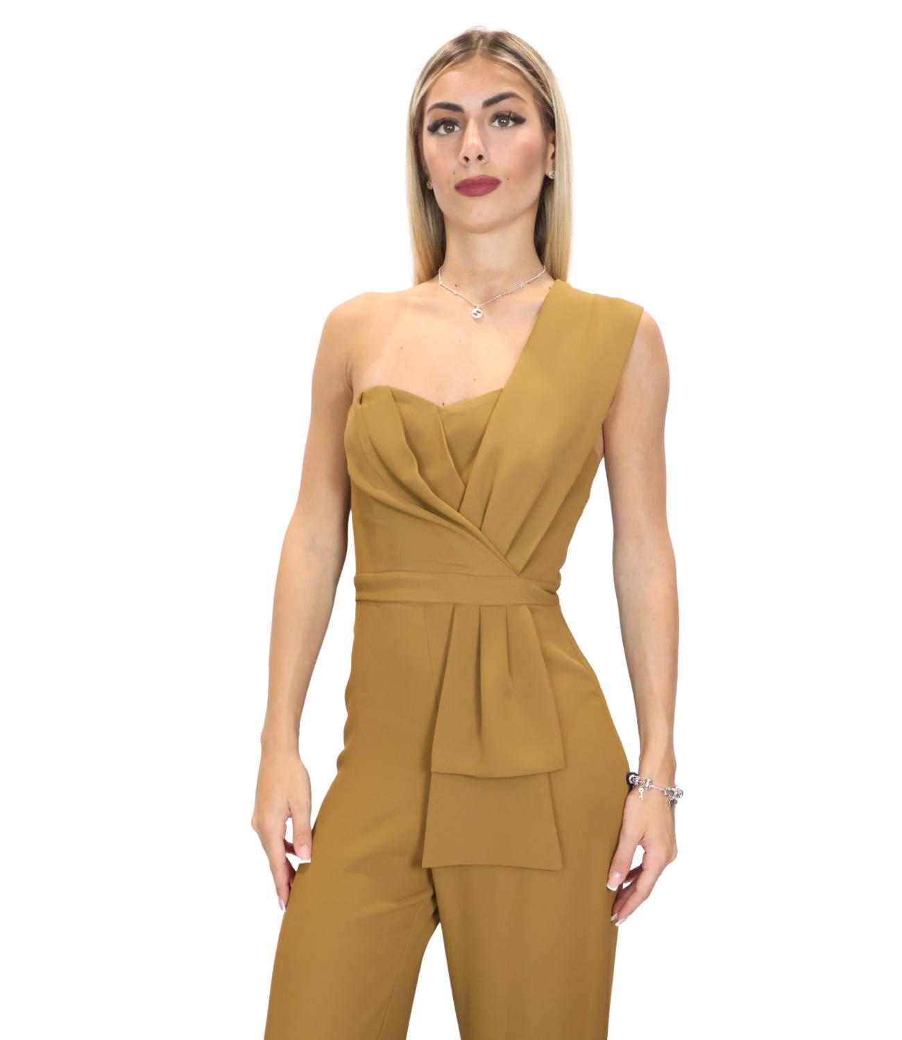 Silence Limited WINTER CANDY JUMPSUIT Oil Green Donna