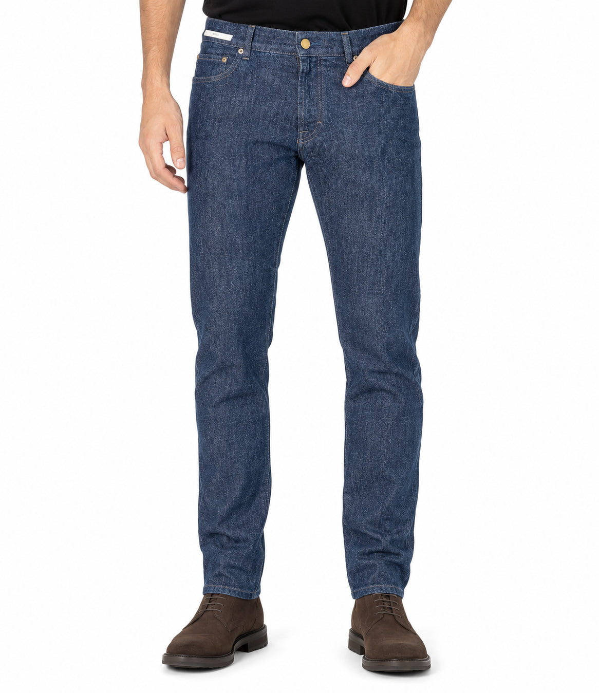 Jeans blu scuro Siviglia urbino cotton cashmere