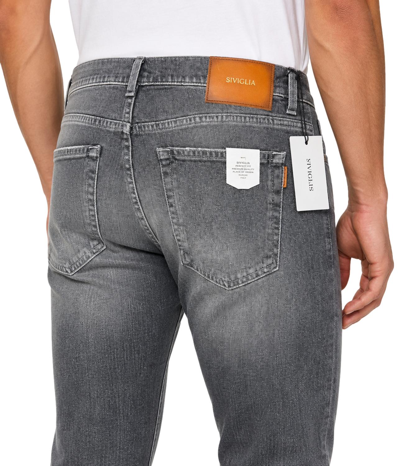 Jeans denim grigio Siviglia urbino