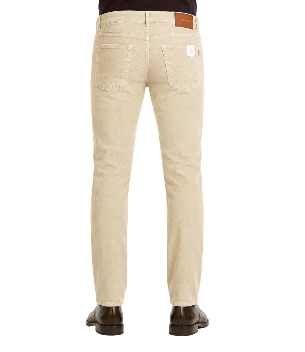 Pantalone Siviglia beige urbino 2018 in velluto