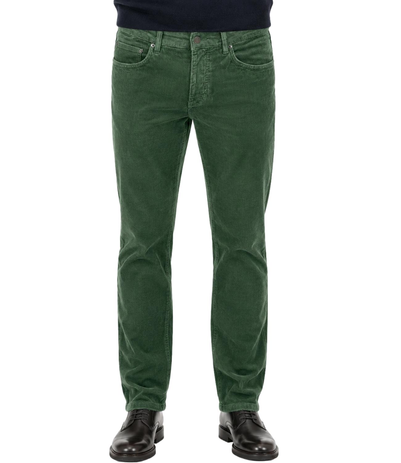 Pantalone Siviglia verde urbino 2018 in velluto