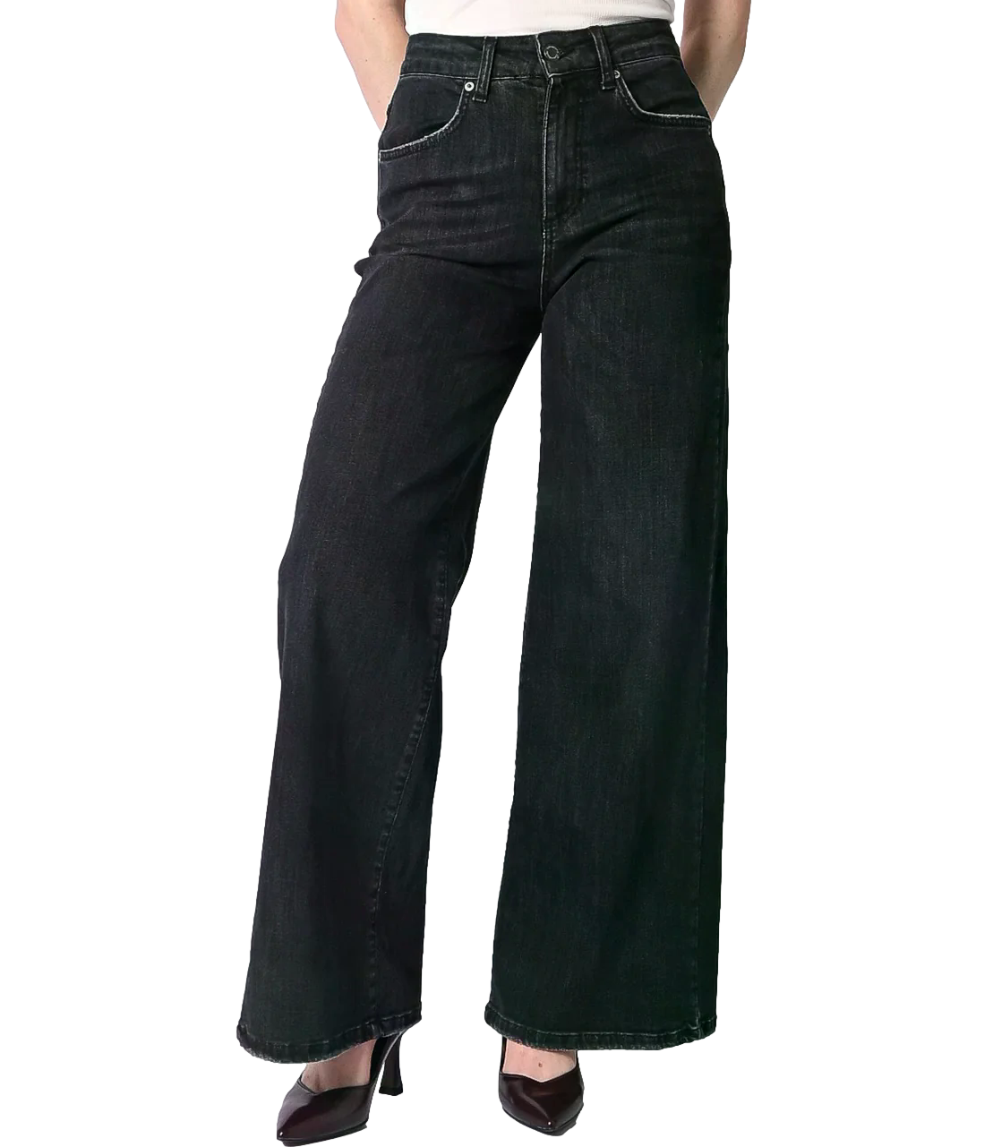 Souvenir Jeans Palazzo Denim Donna