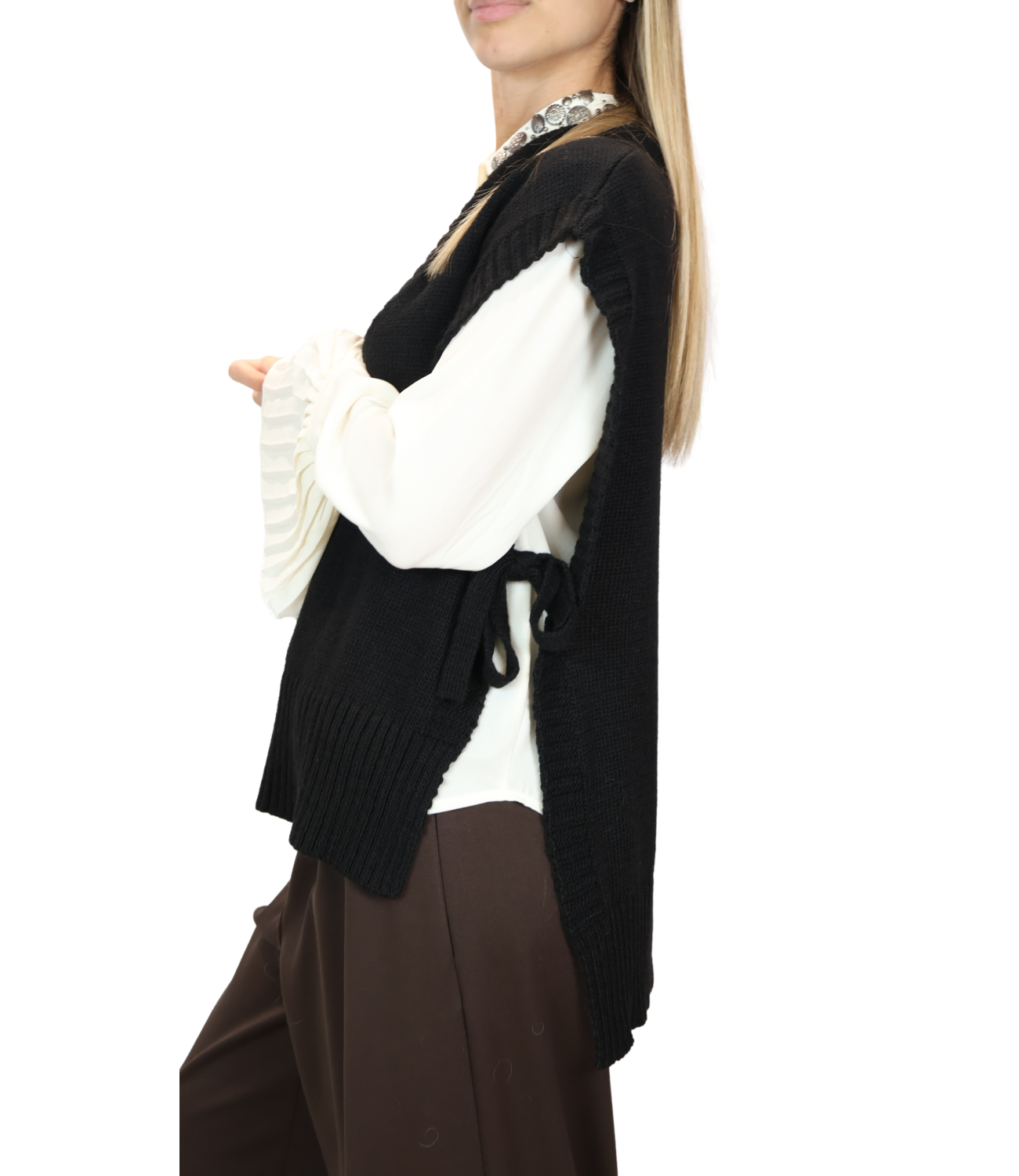Souvenir Gilet Nero Donna