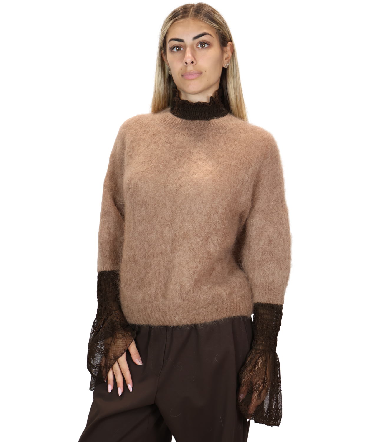 Souvenir Maglia Cammello Donna