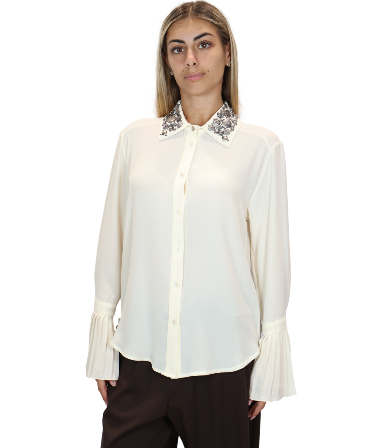Souvenir Camicia Panna Donna