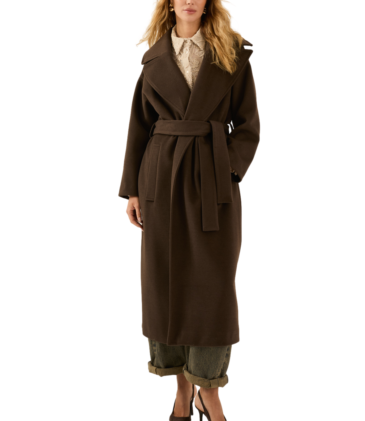 Souvenir Cappotto Cioccolato Donna