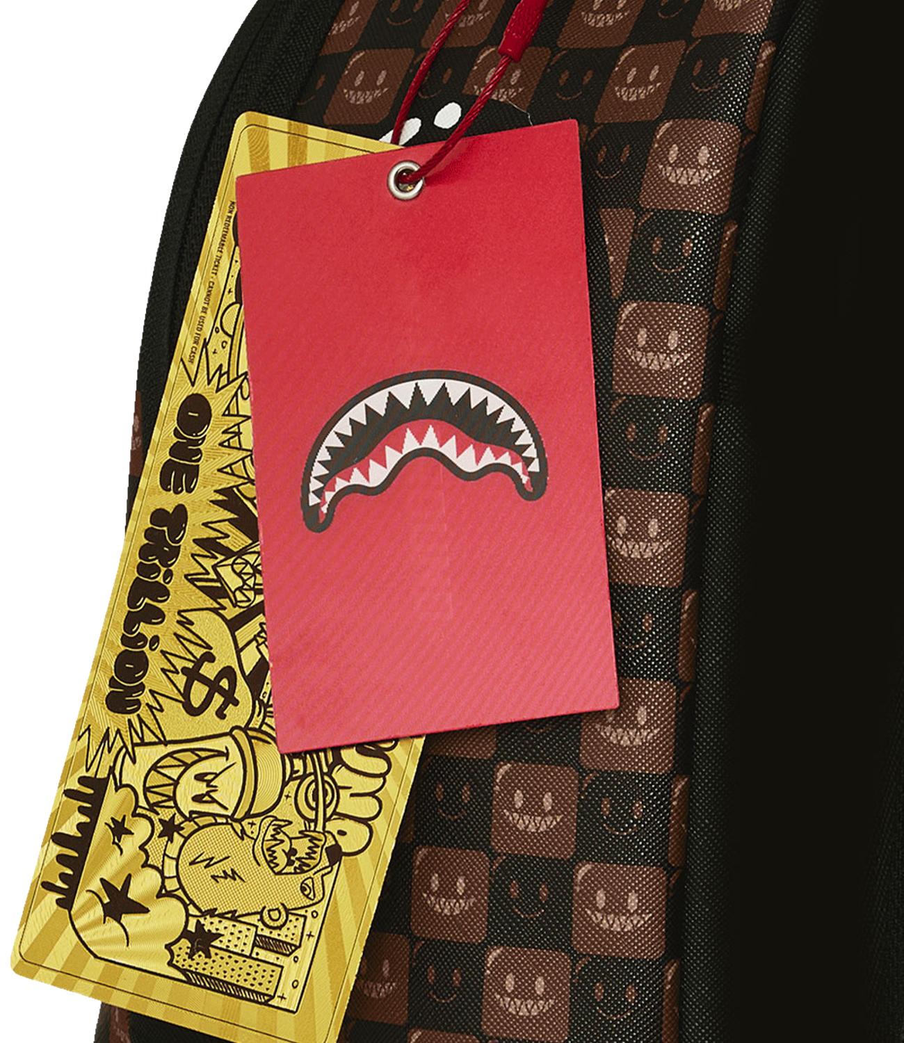 Sprayground zaino Sharks in Paris WTF Bubbly Black