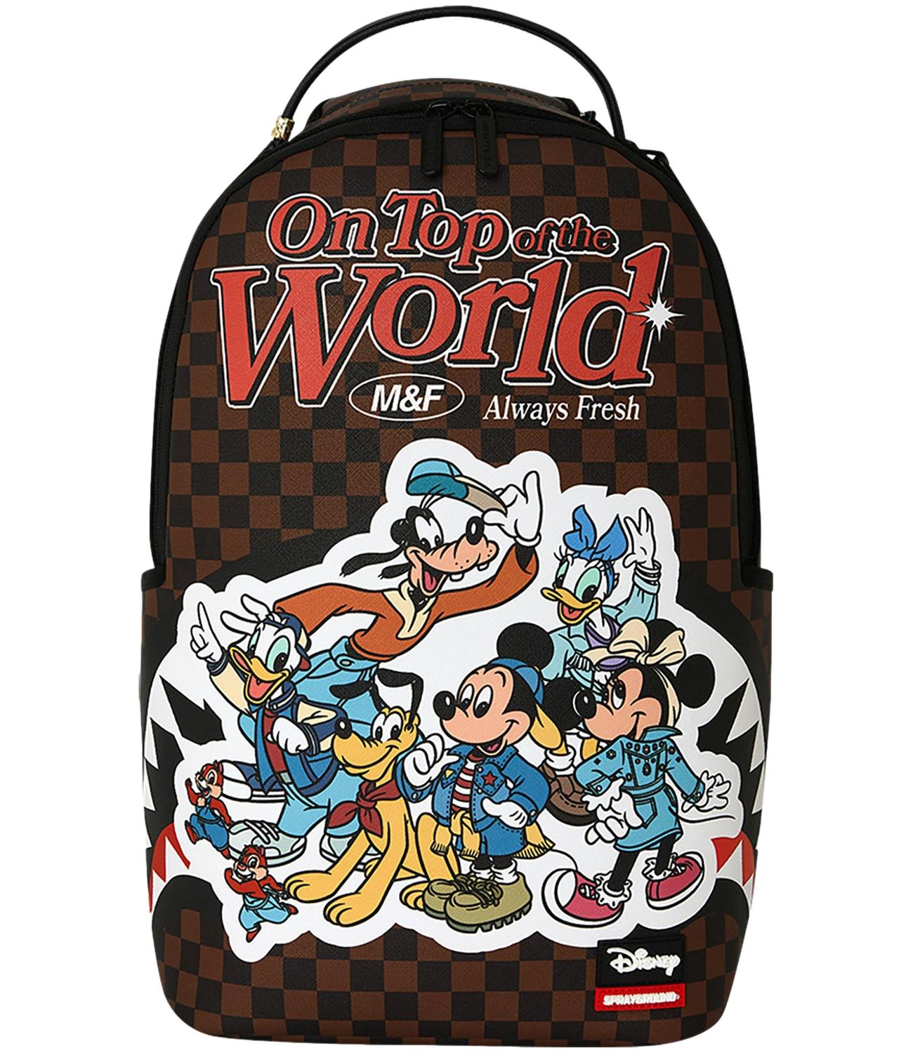 Zaino Sprayground marrone Disney mickys & friends