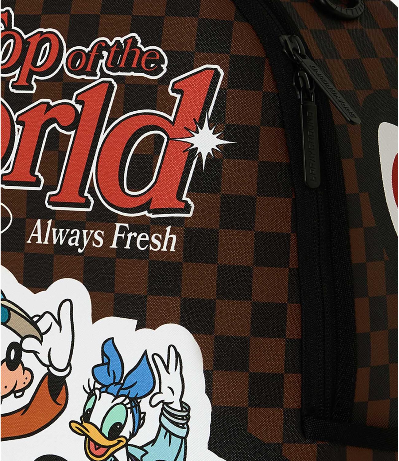Zaino Sprayground marrone Disney mickys & friends