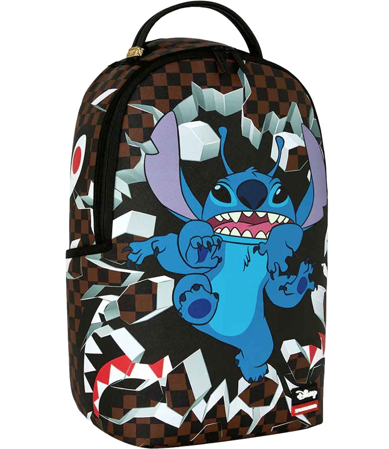 Zaino Sprayground marrone Disney stitch breakout