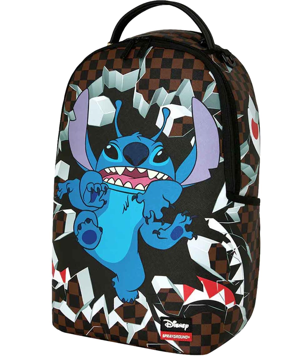Zaino Sprayground marrone Disney stitch breakout