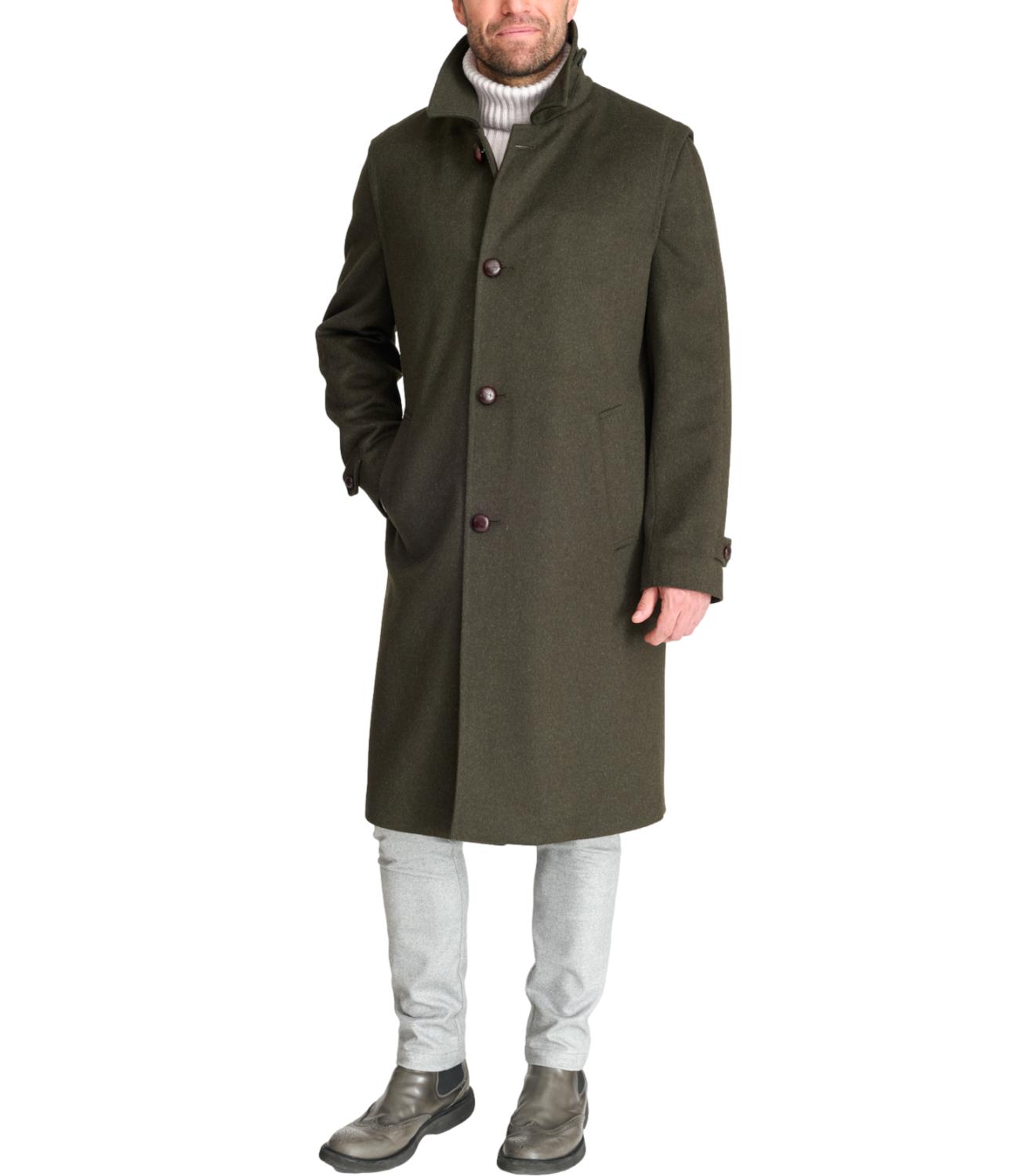 Cappotto Steinbock Loden verde uomo lana