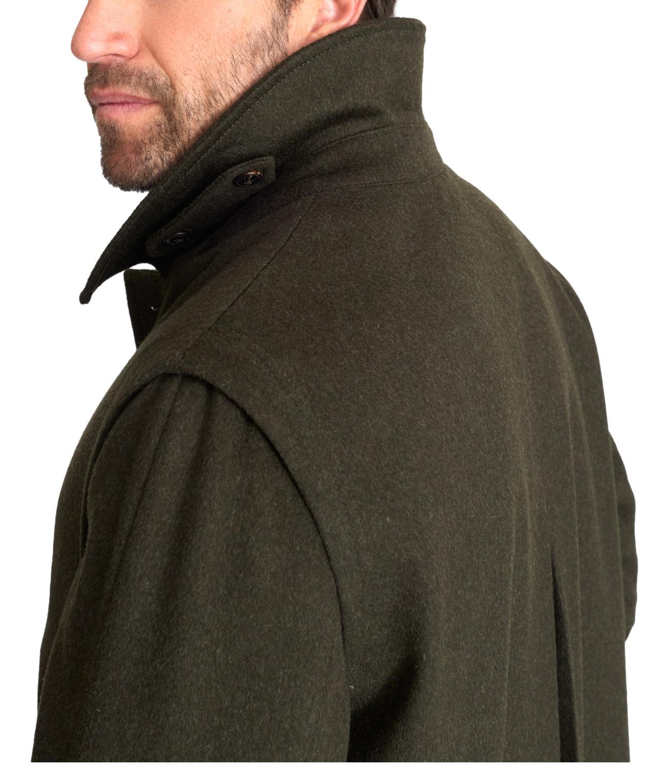 Cappotto Steinbock Loden verde uomo lana