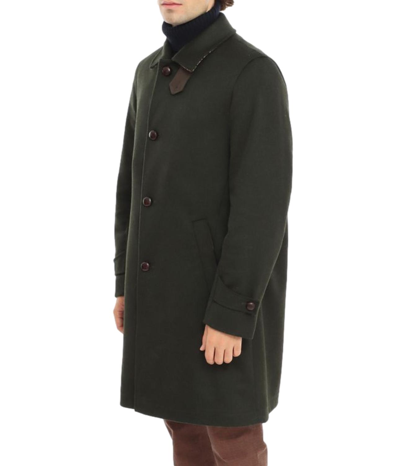 Cappotto Steinbock Loden Logan verde