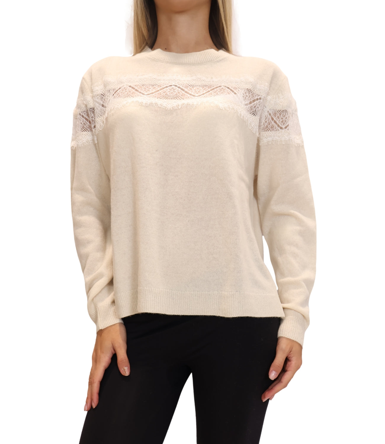 Studio It Maglia Panna Donna