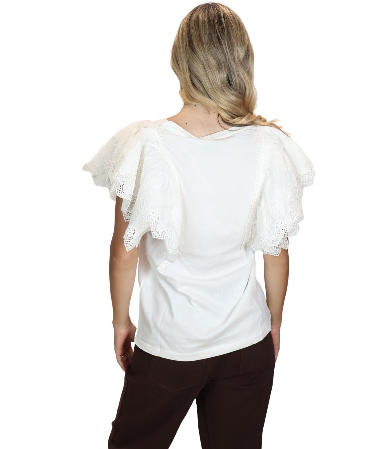 Studio It T-shirt Latte Donna