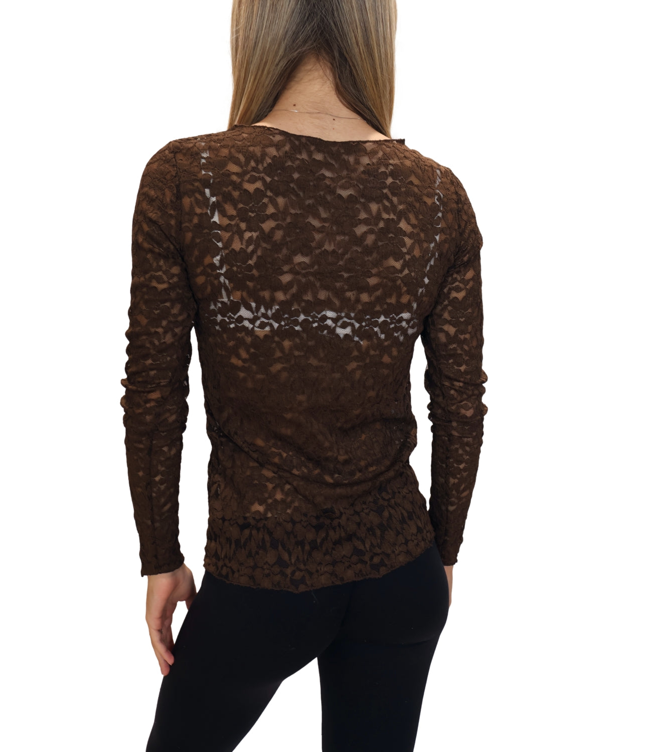 Studio It T-shirt Pizzo Moro Donna