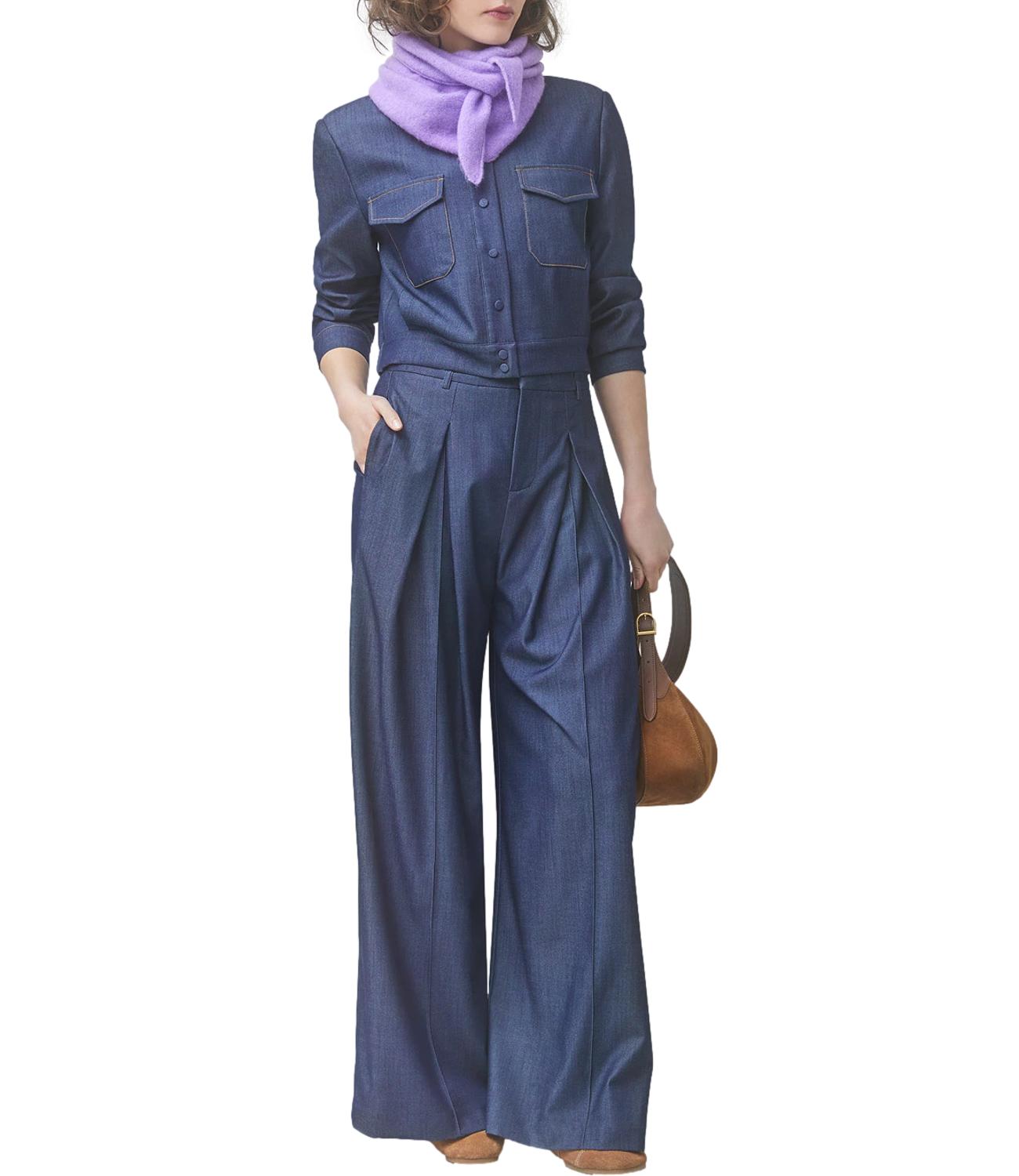 Suncoo Camicia Lullaby Bleu Brut Donna