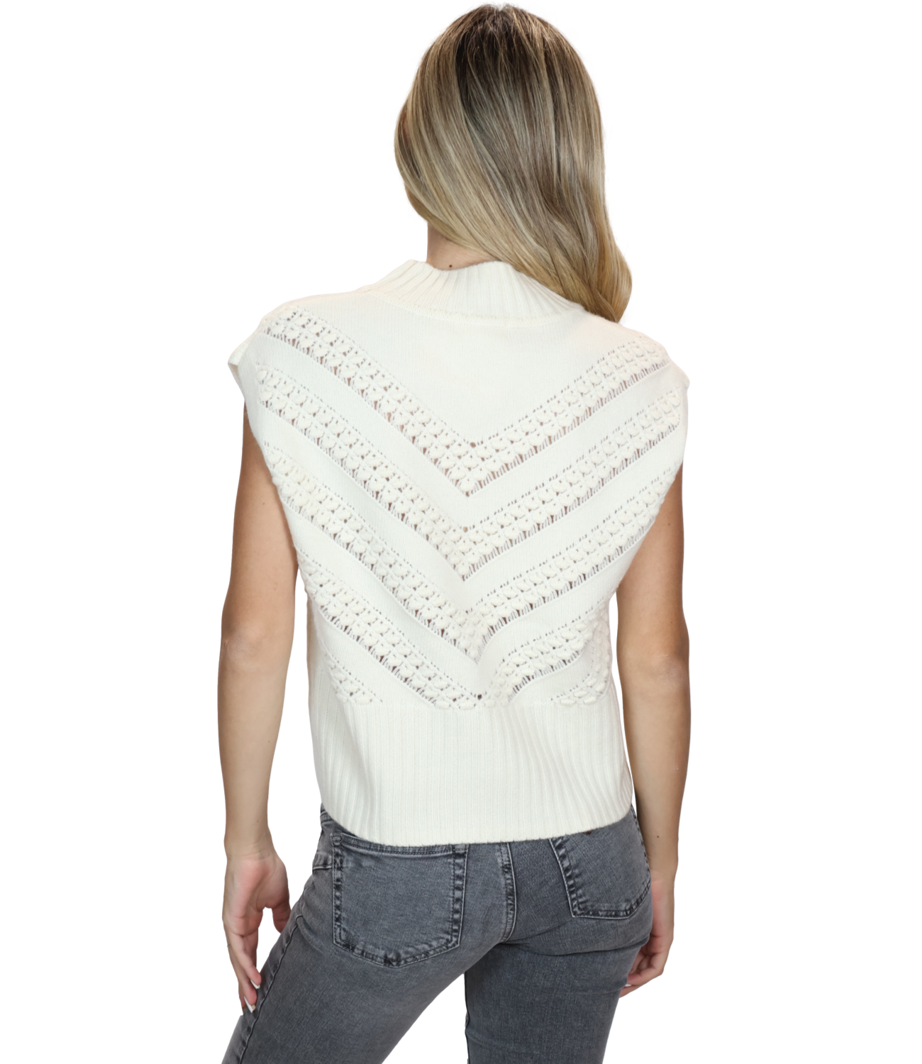 Suncoo Gilet Paoli Blanc Casse Donna