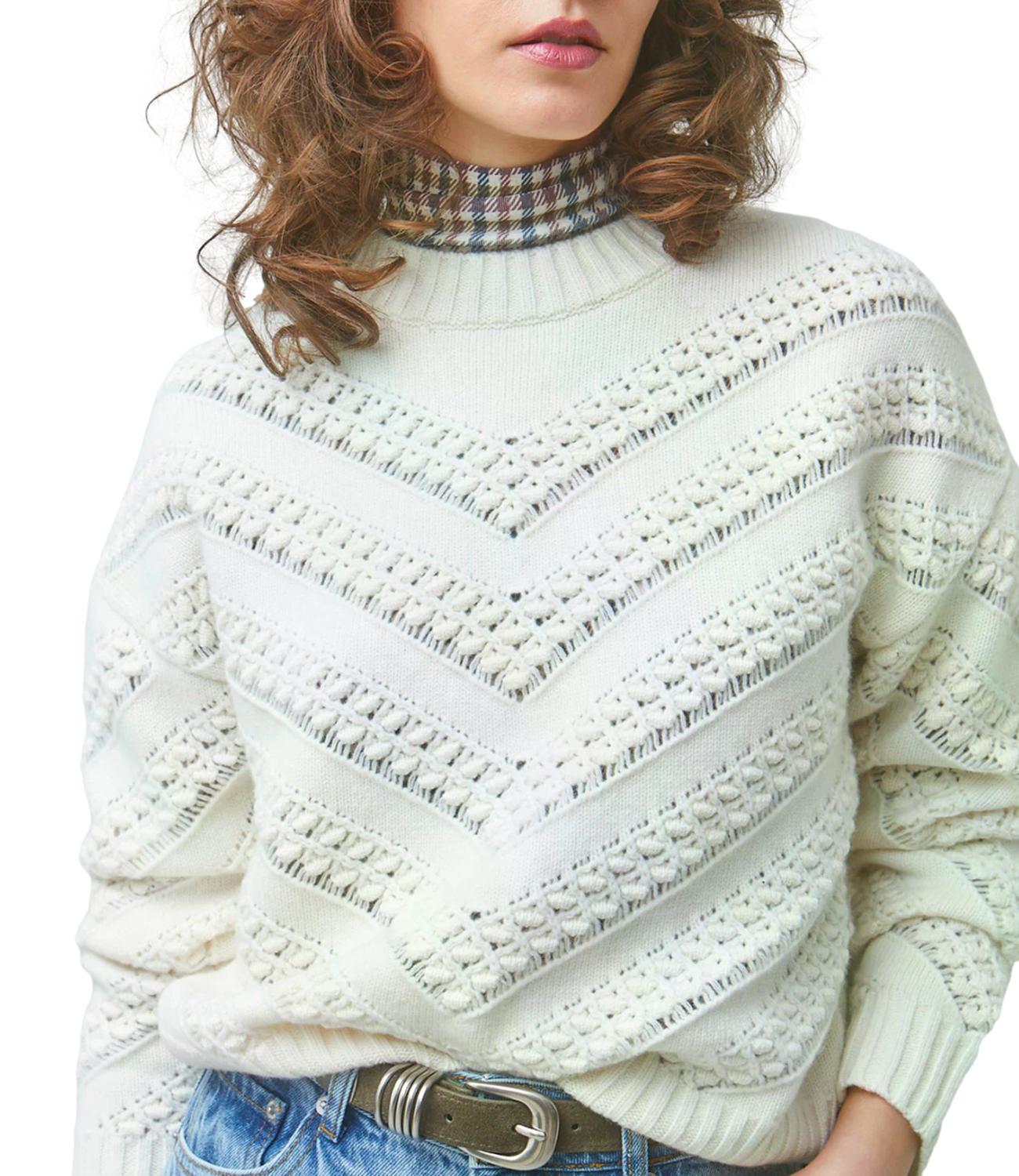Suncoo Maglia Pernel Blanc Casse Donna