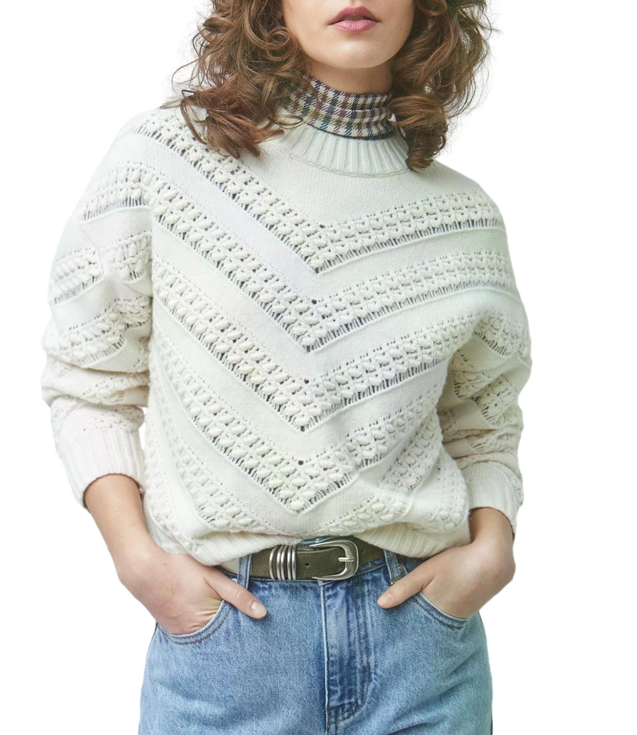 Suncoo Maglia Pernel Blanc Casse Donna