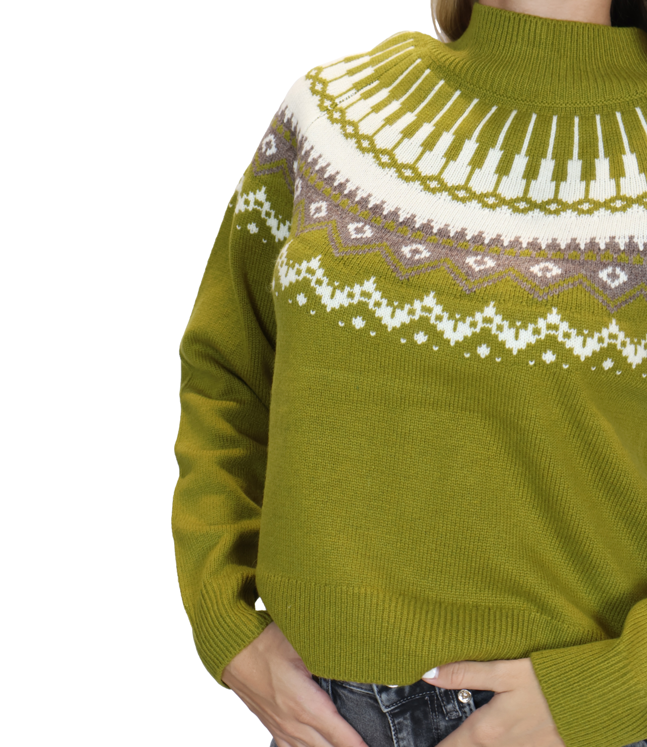 Suncoo Maglia Pisti Olive Donna