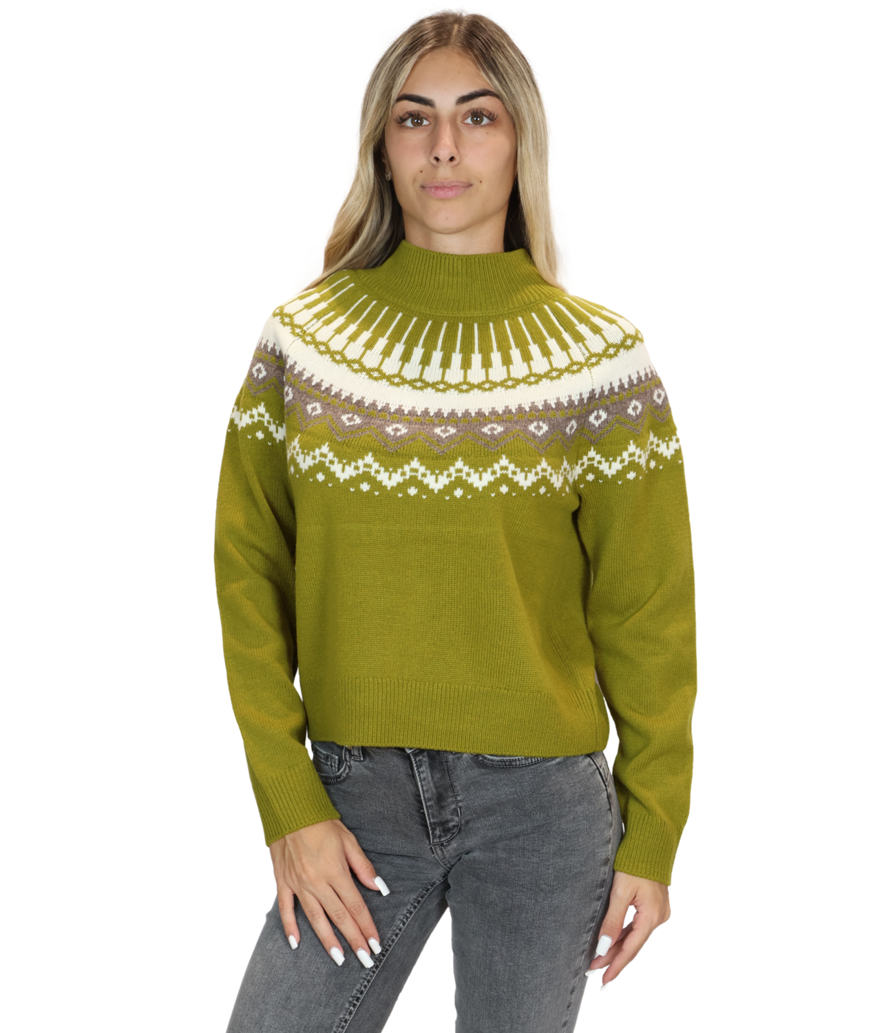 Suncoo Maglia Pisti Olive Donna