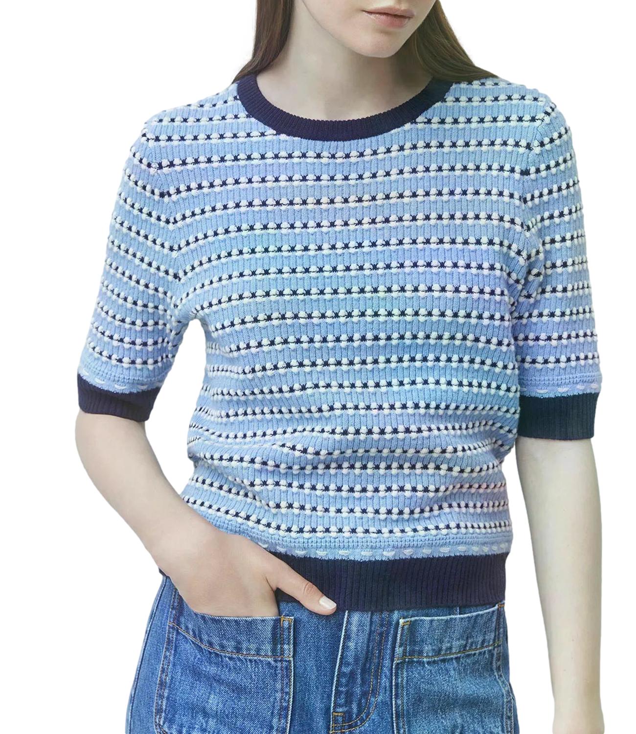Suncoo Maglia Perly Bleu Ciel Donna