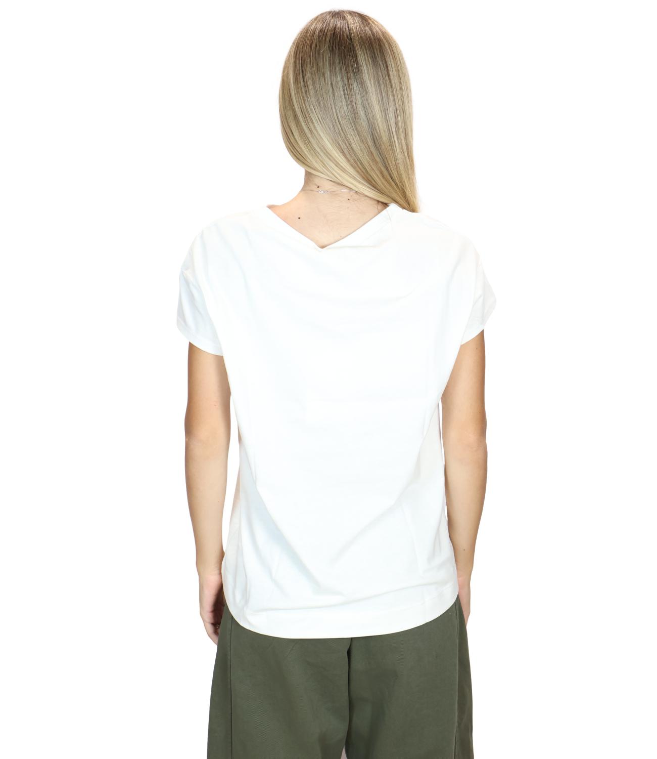Susy Mix Maglia Aquila Latte Donna