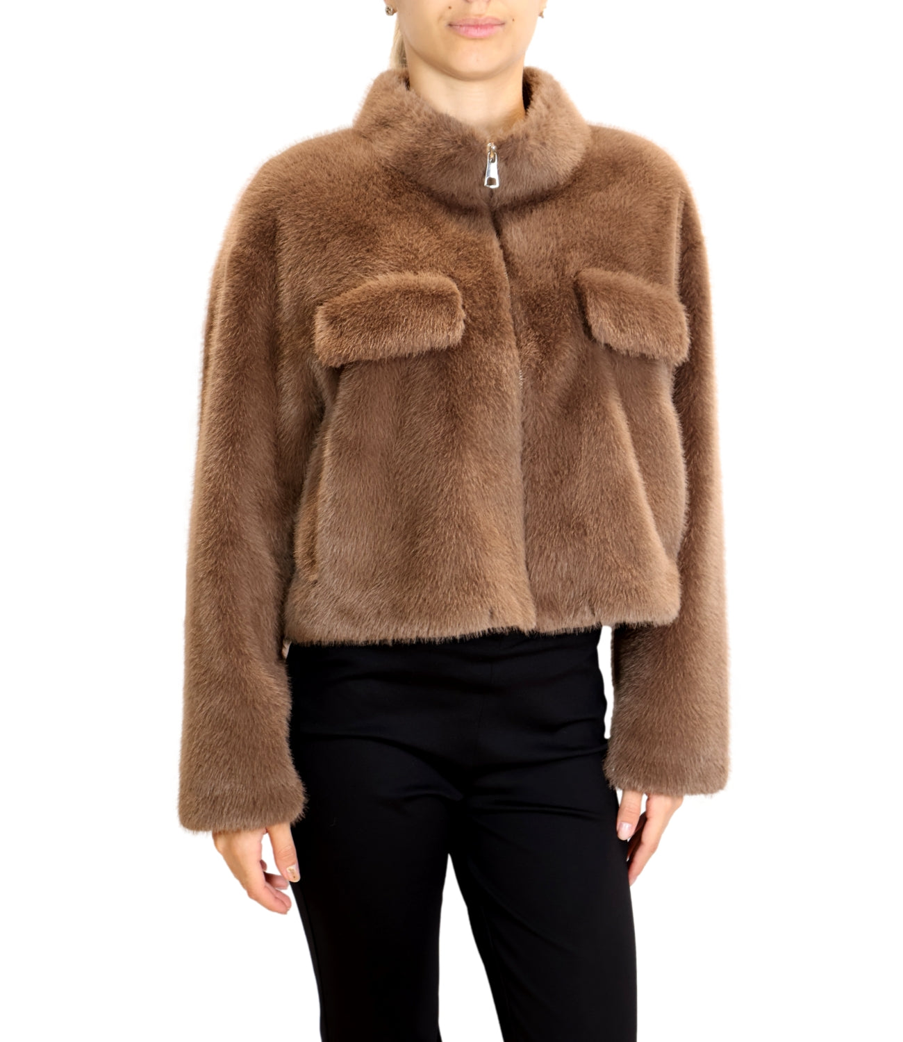 Susy Mix Giacca Cammello Donna