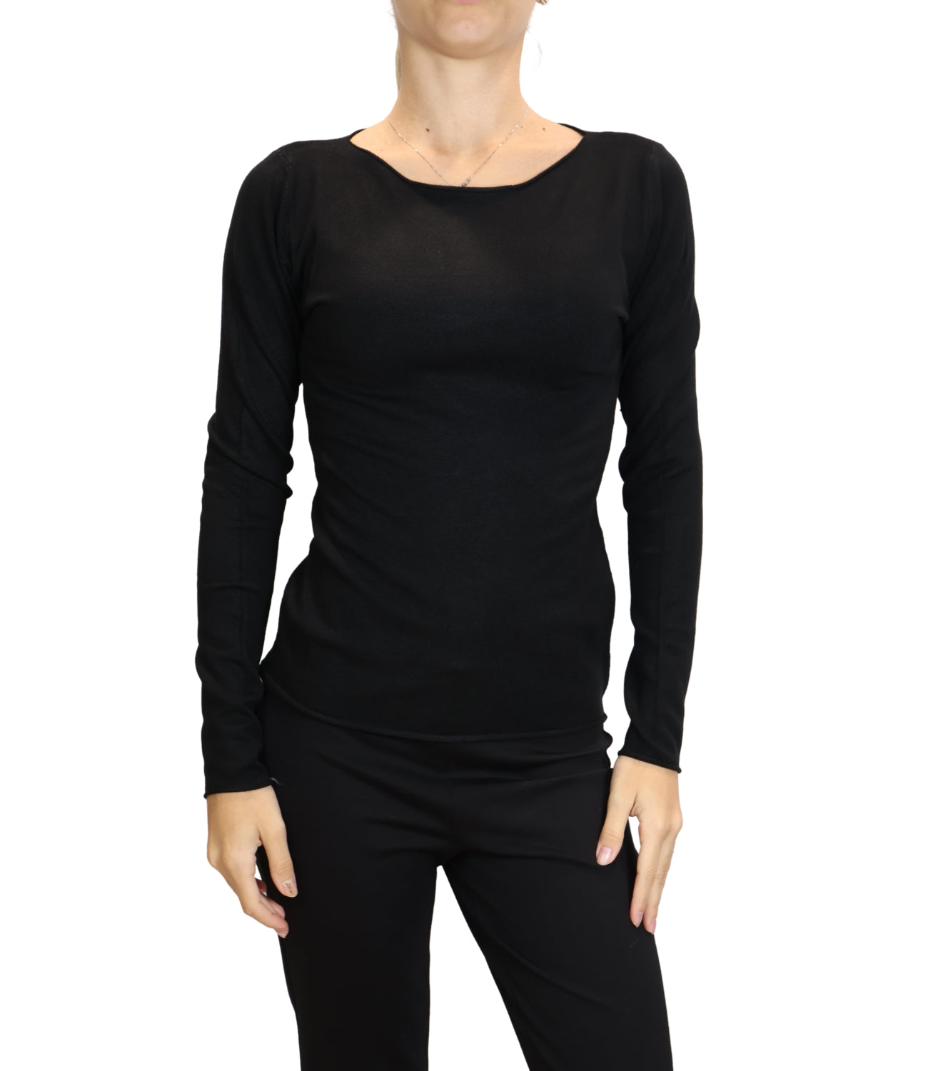 Susy Mix Maglai Barchetta Nero Donna
