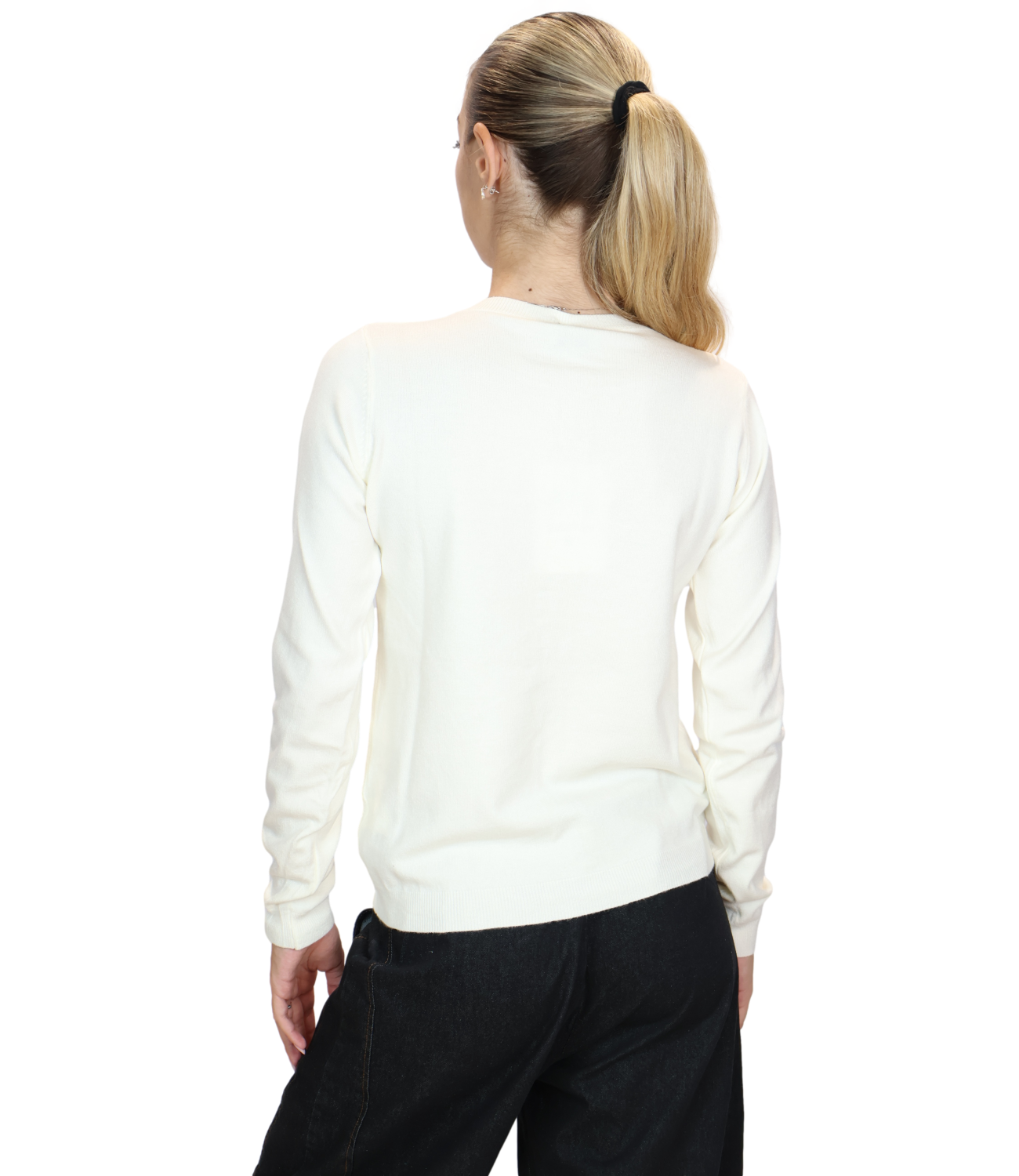 SUSY MIX giacchina crema donna
