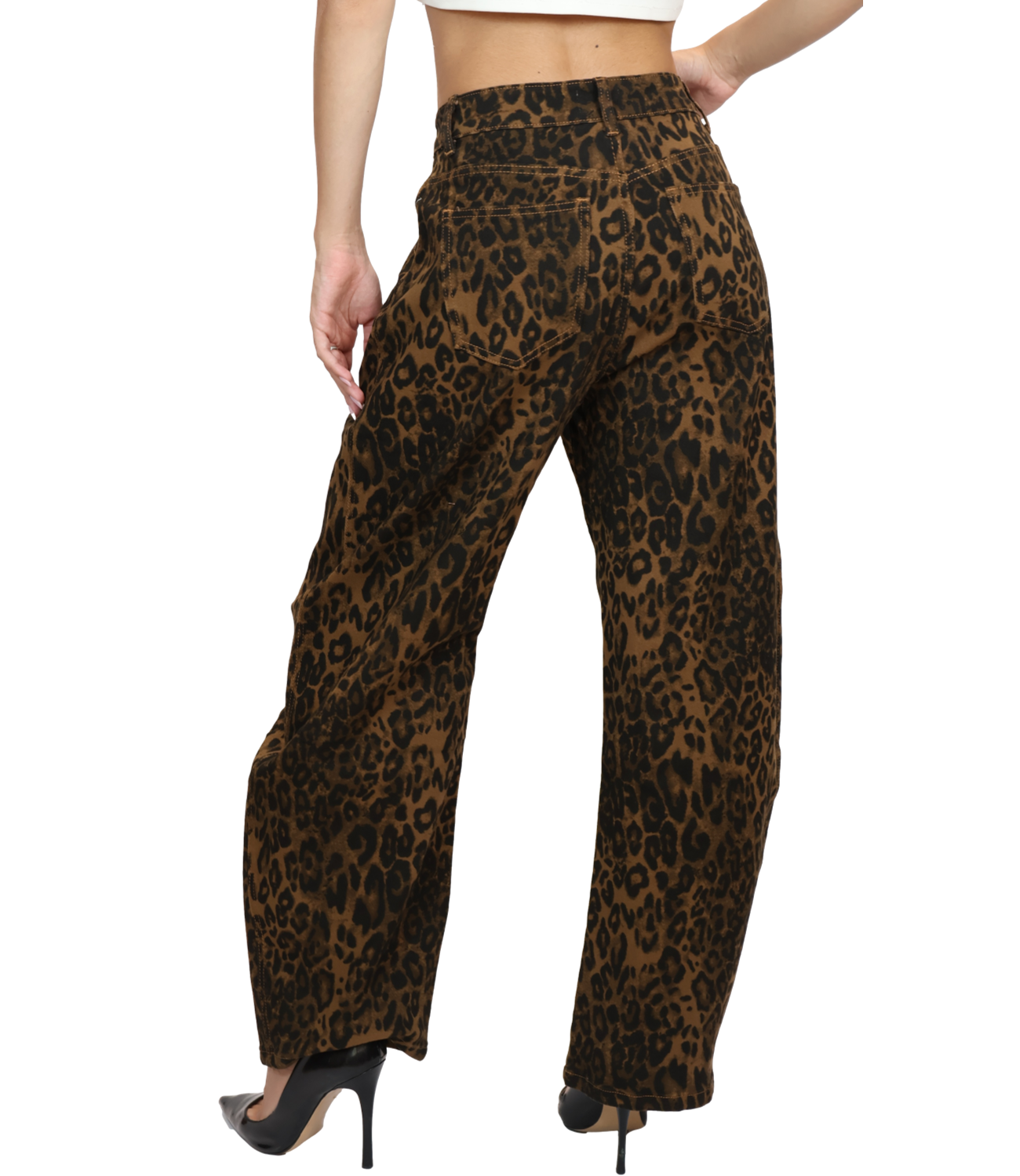 Susy Mix Pantalone Maculato Donna