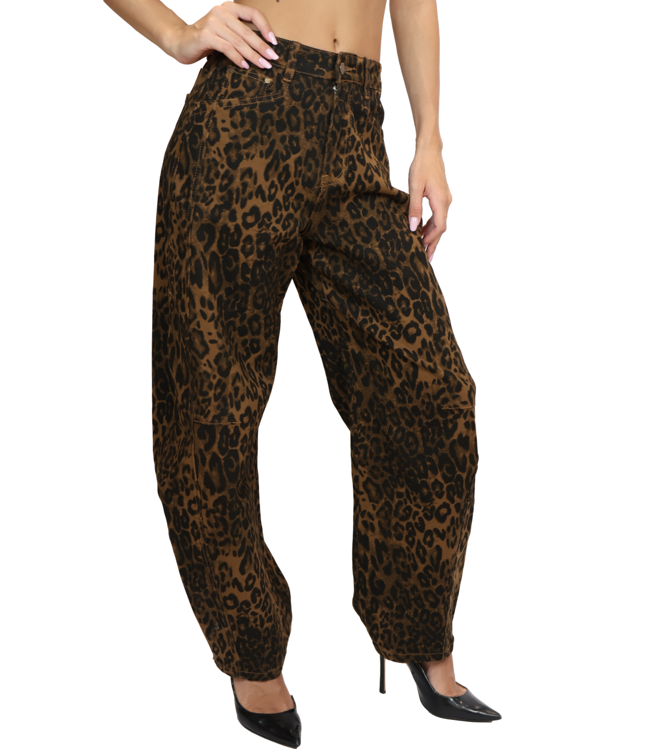 Susy Mix Pantalone Maculato Donna