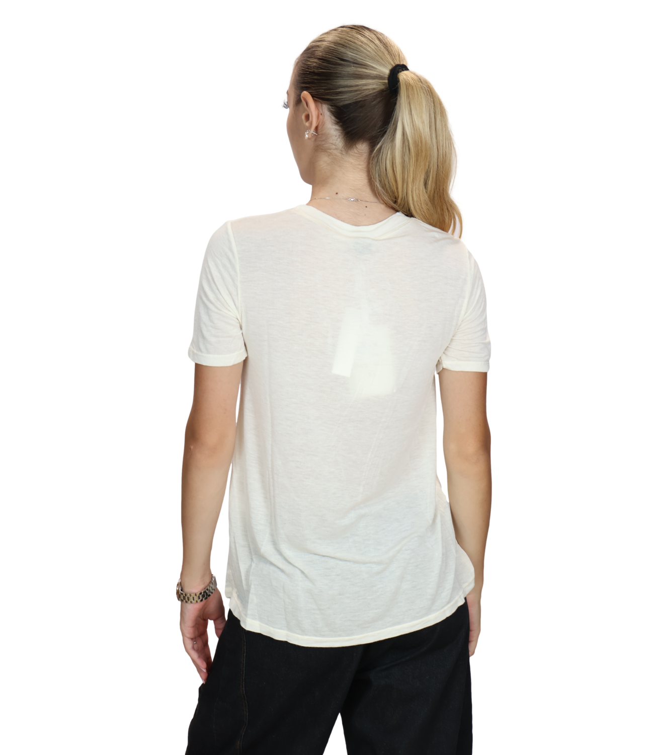 SUSY MIX maglia paricollo burro donna