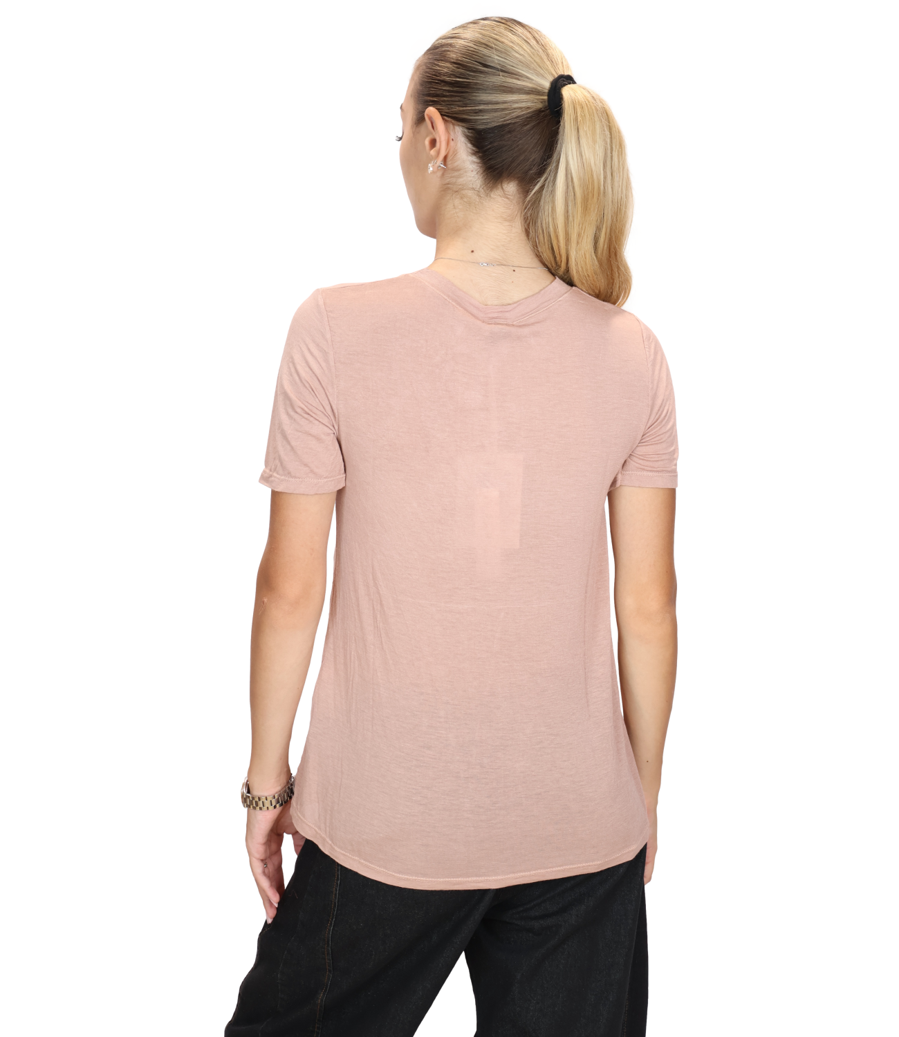 SUSY MIX maglia paricollo rosa donna