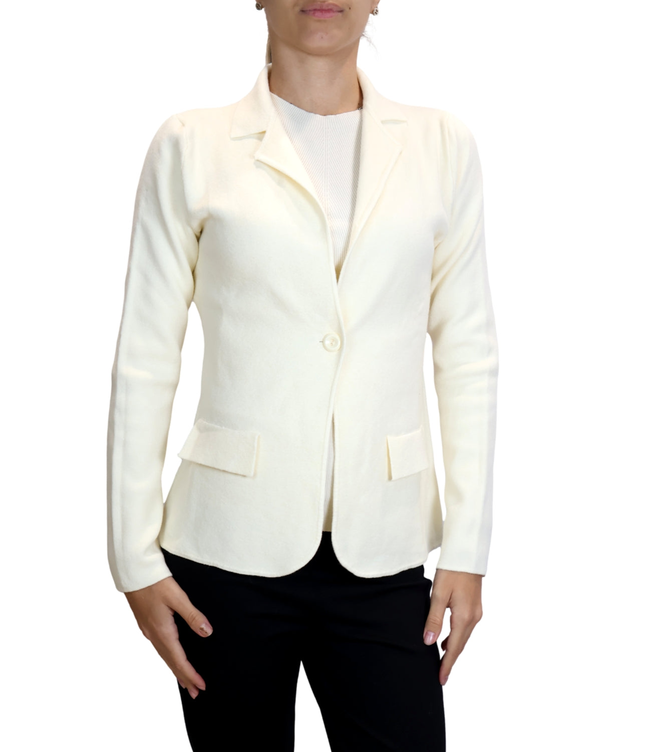 Susy Mix Giacchina Latte Donna