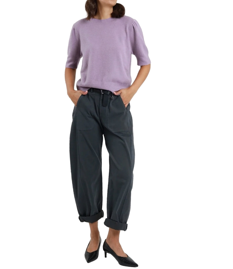 Susy Mix Pantalone Ovetto Grigio Piombo Donna
